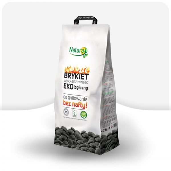 Brykiet węgla drzewnego ekologiczny 2,2kg