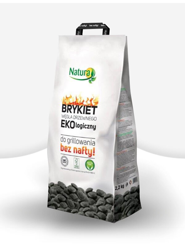 Brykiet węgla drzewnego ekologiczny 2,2kg