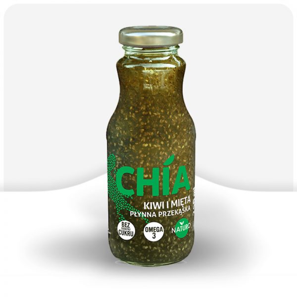 Chia kiwi mięta 250 ml