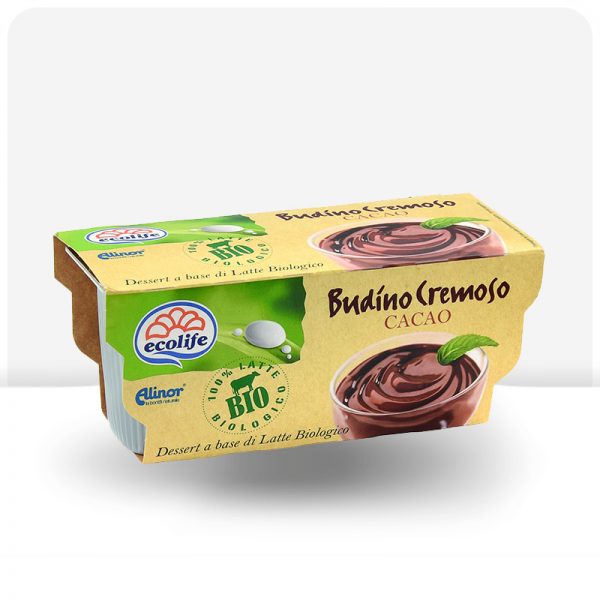 Deser mleczny o smaku kakaowym BIO 2x100g