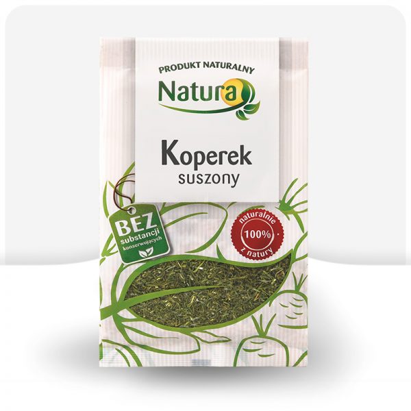 Przyprawa ekologiczna koperek 25g