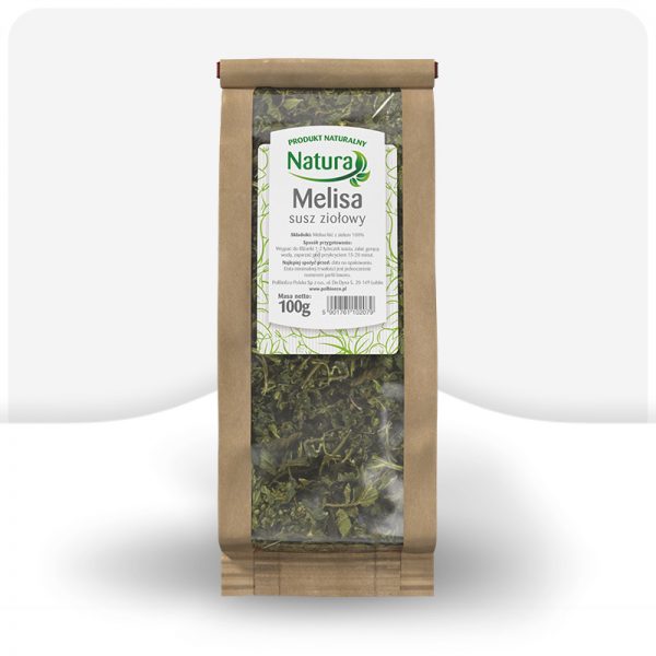 Ekologiczna melisa 100g