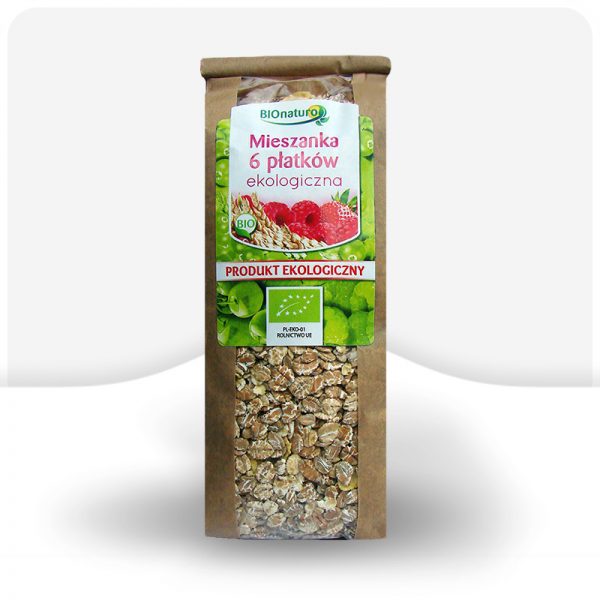 Mieszanka 6 płatków ekologiczna 400g