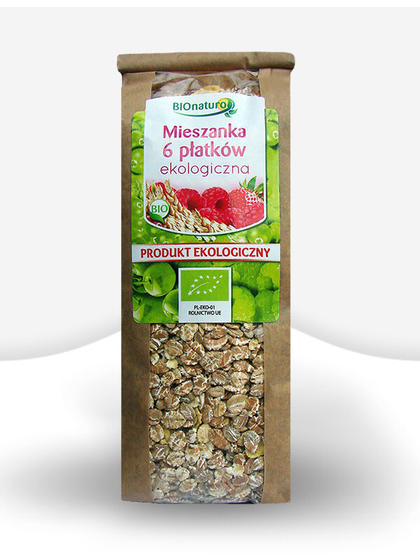 Mieszanka 6 płatków ekologiczna 400g