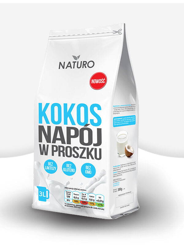 Napój kokosowy w proszku 300g