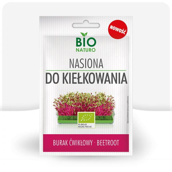 Nasiona do kiełkowania Burak BIO 10g