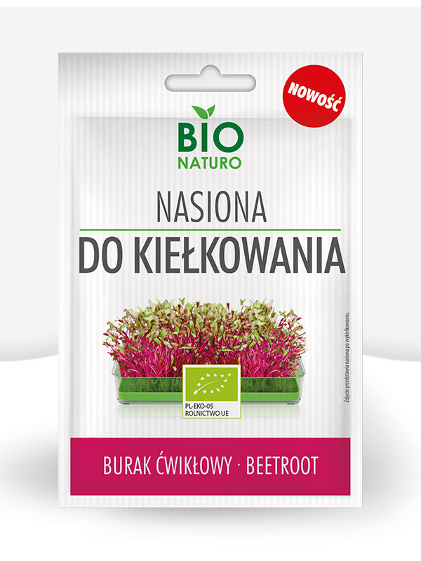 Nasiona do kiełkowania Burak BIO 10g