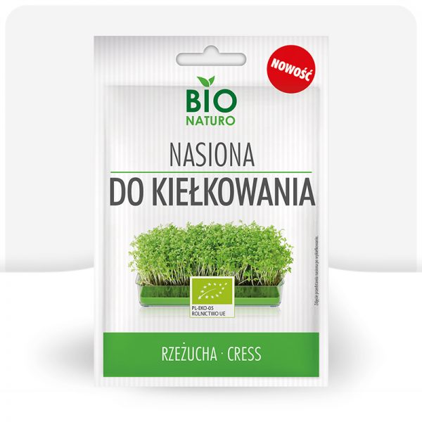 Nasiona do kiełkowania Rzeżucha BIO 25g