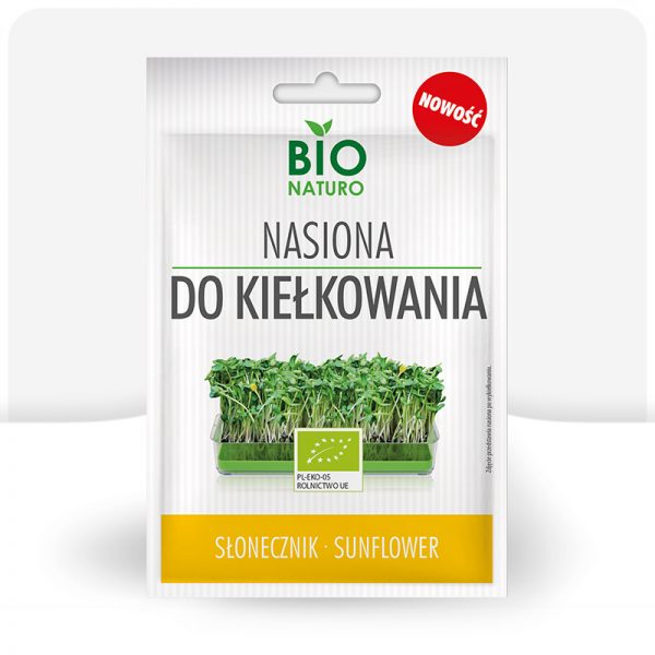 Nasiona do kiełkowania Słonecznik BIO 40g