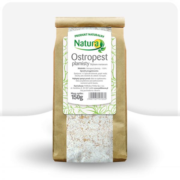 Ekologiczny susz - Ostropest mielony 150g