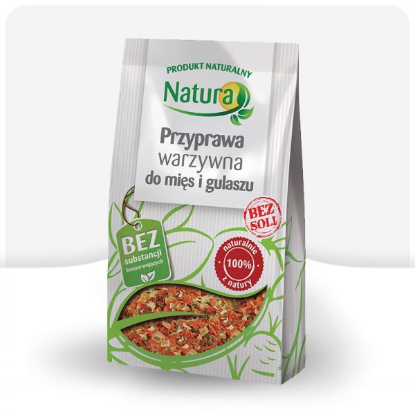 Przyprawa ekologiczna warzywna do mięs i gulaszu 50g