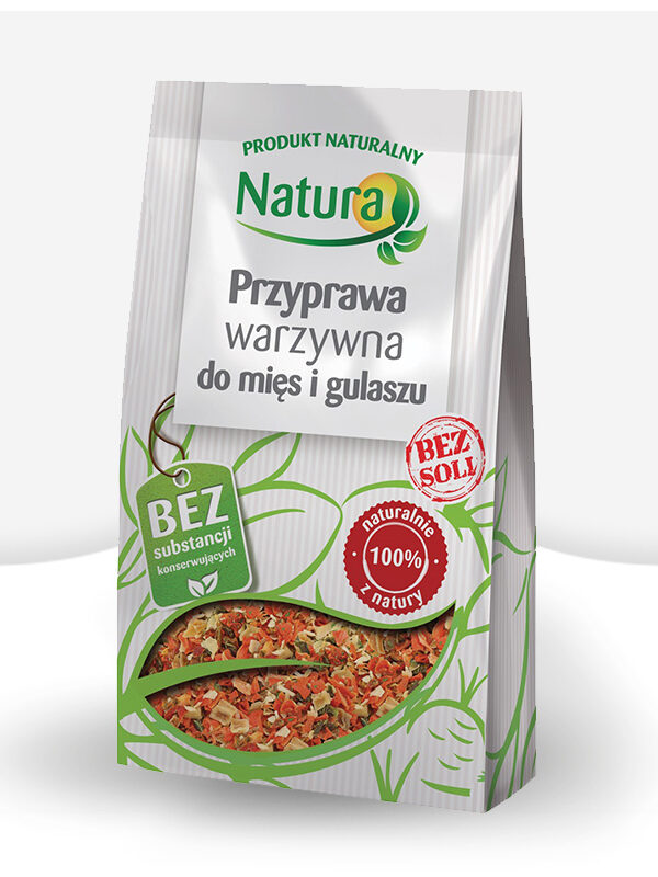 Przyprawa ekologiczna warzywna do mięs i gulaszu 50g