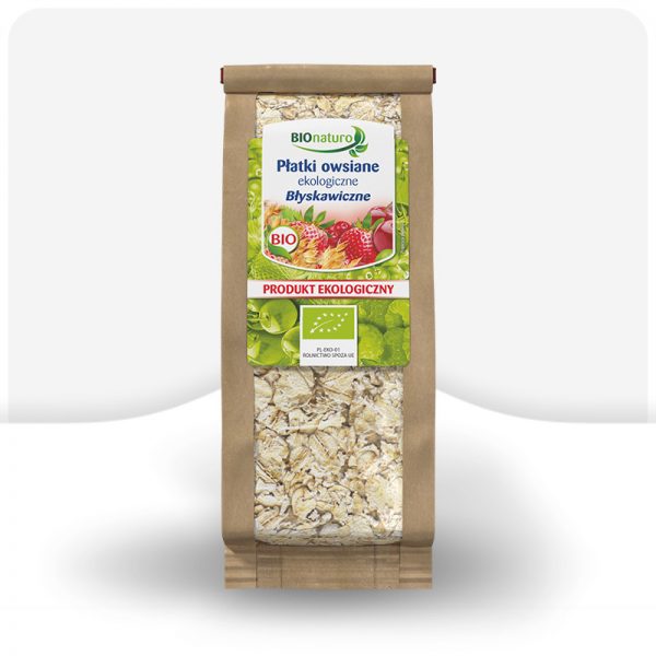 Płatki owsiane błyskawiczne BIO 250g