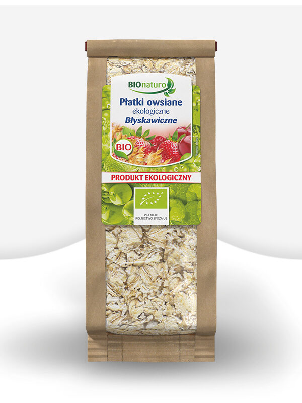 Płatki owsiane błyskawiczne BIO 250g