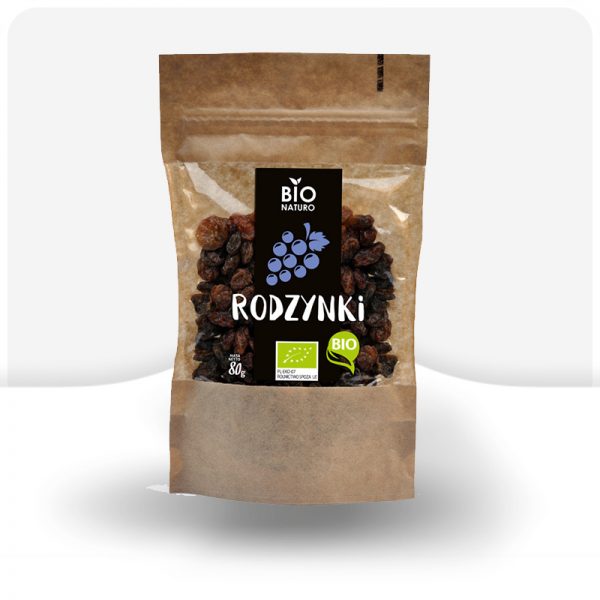 Rodzynki BIO 80g