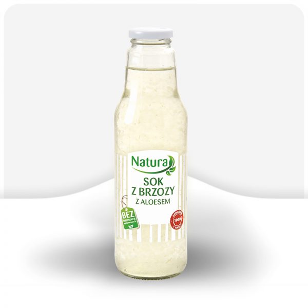 Sok z brzozy z aloesem 750ml