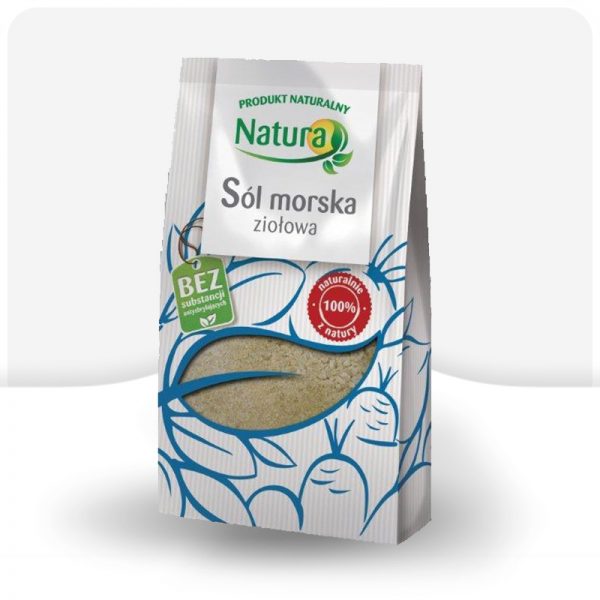 Sól morska ziołowa 250g