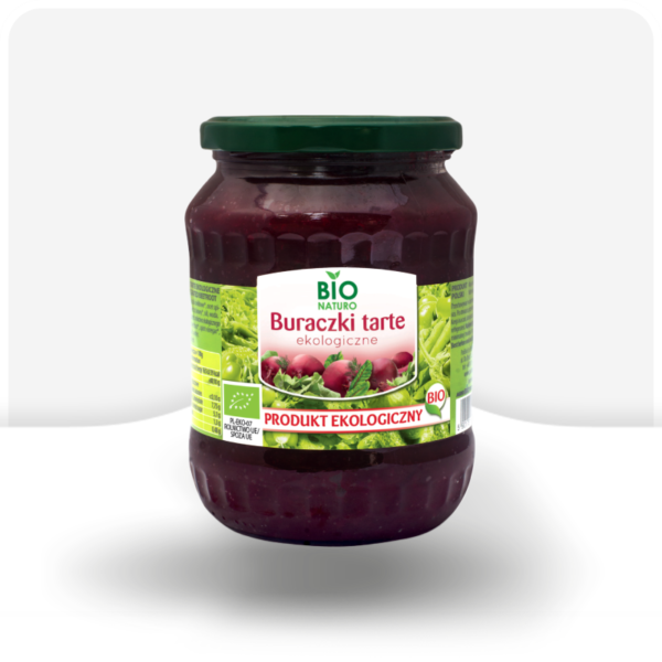 Buraczki tarte ekologiczne 680g