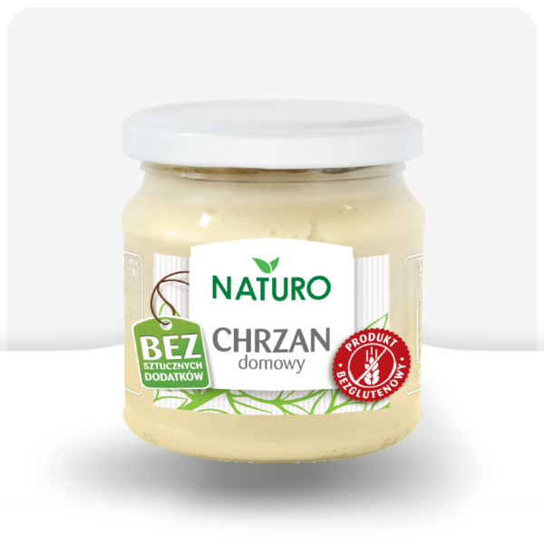 Ekologiczny chrzan domowy Natura 190g