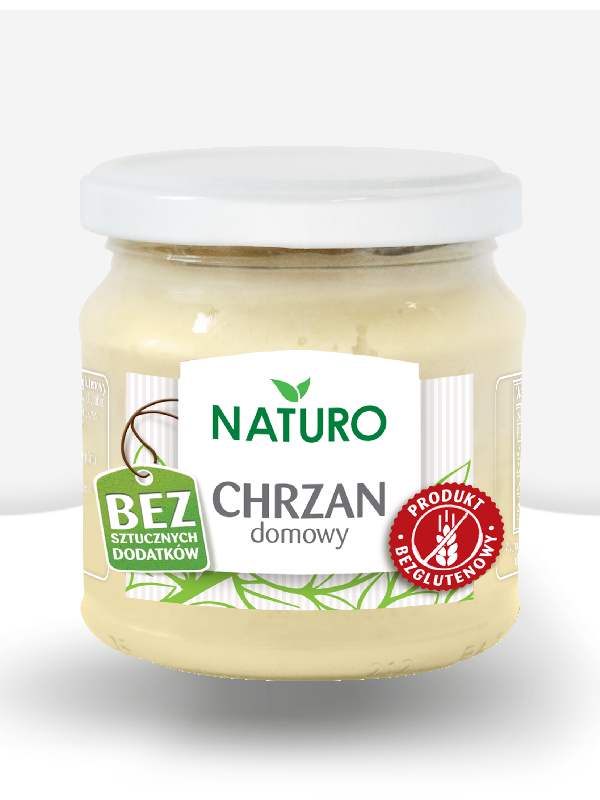 Ekologiczny chrzan domowy Natura 190g