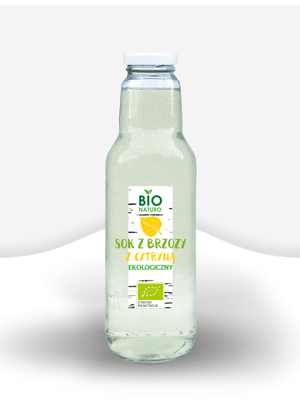 Sok z brzozy z cytryną ekologiczny Bio Naturo