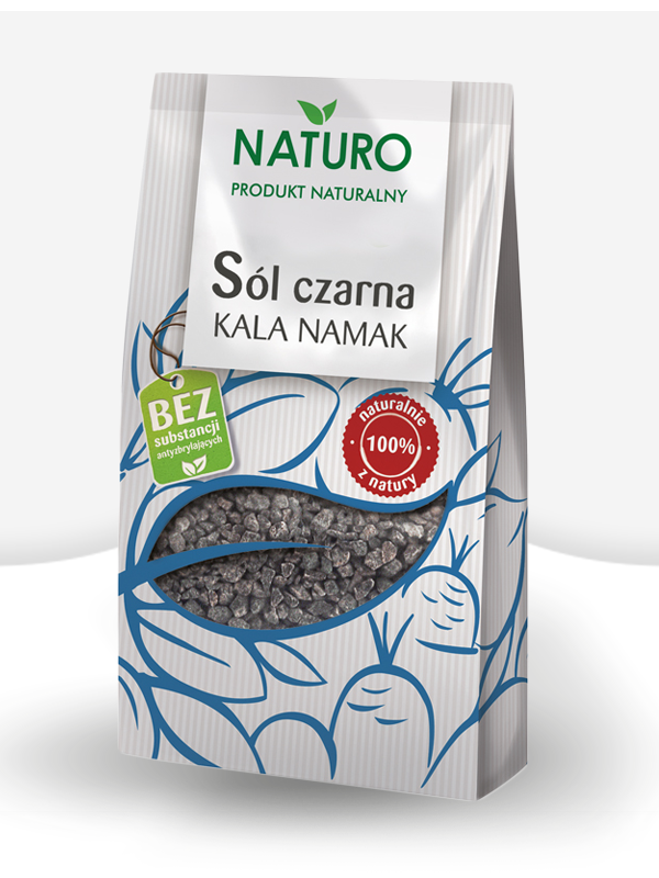 Sól czarna Kala Namak Naturo