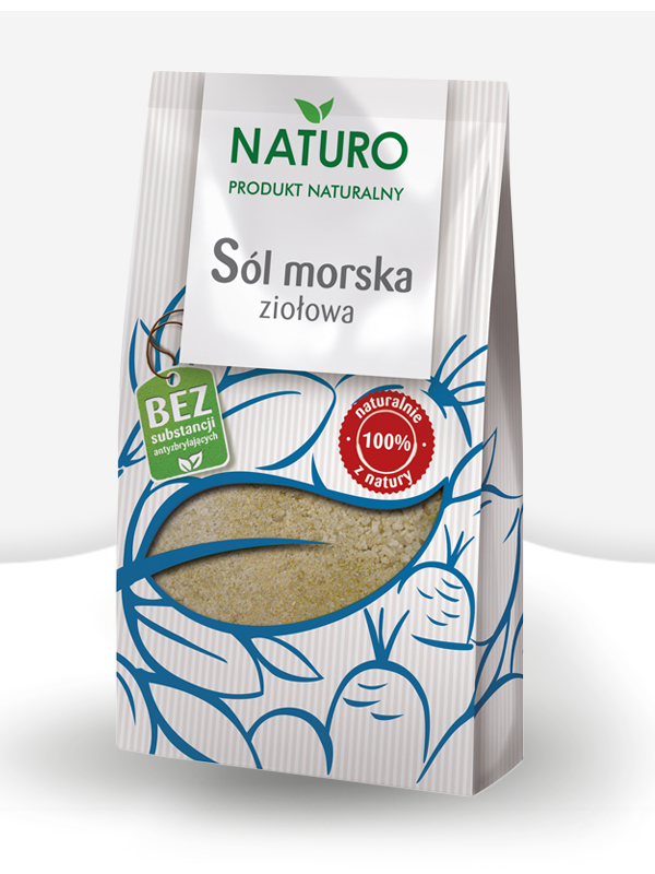Sól morska ziołowa Naturo