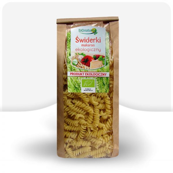 Świderki makaron pszenny ekologiczny 350g