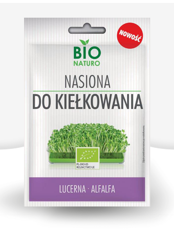 Nasiona do kiełkowania Bio Naturo