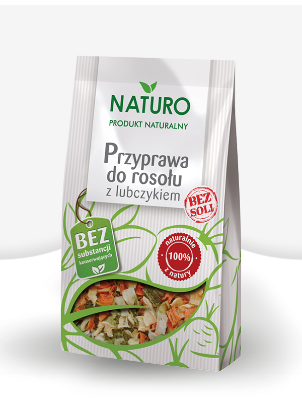 Przyprawa do rosołu z lubczykiem Naturo