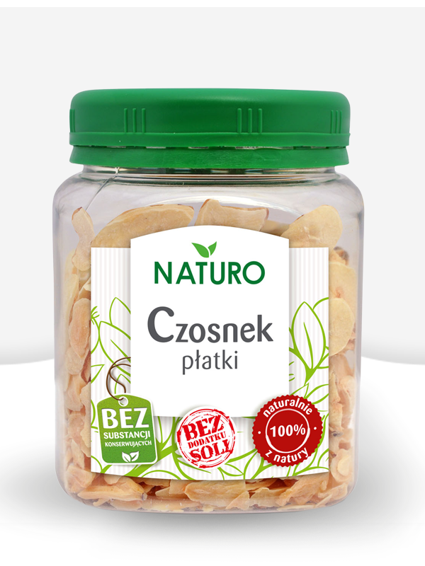 Czosnek płatki Naturo