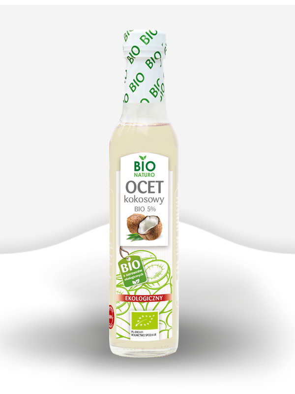 Ocet kokosowy bio 5% Bio Naturo