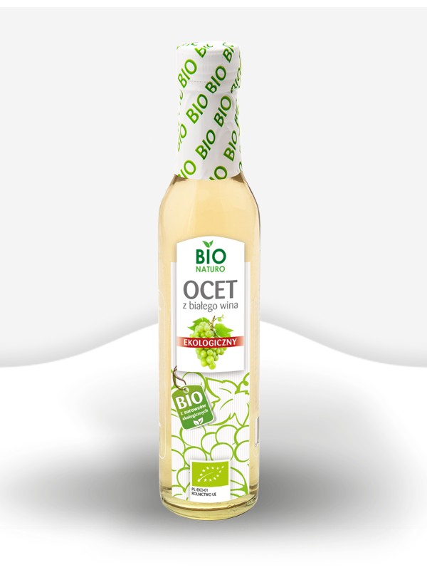 Ocet z białego wina Bio Naturo