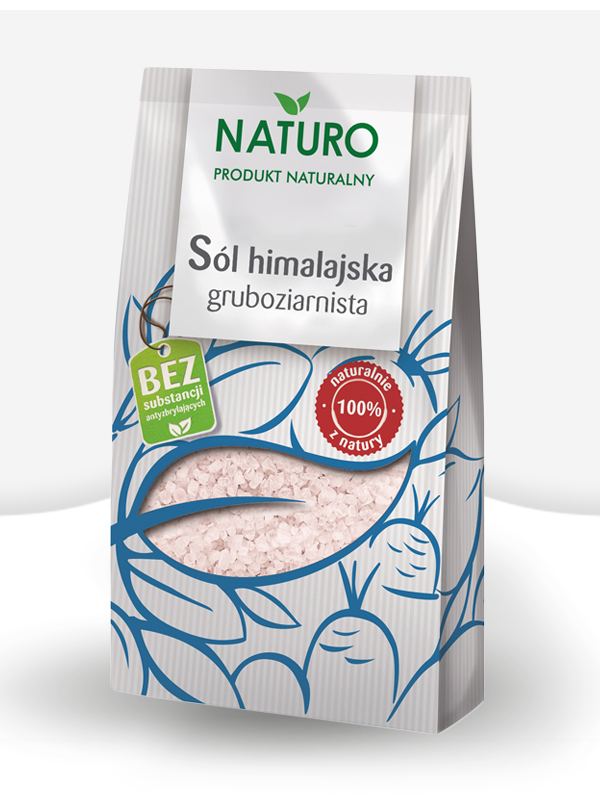 Sól himalajska gruboziarnista Naturo