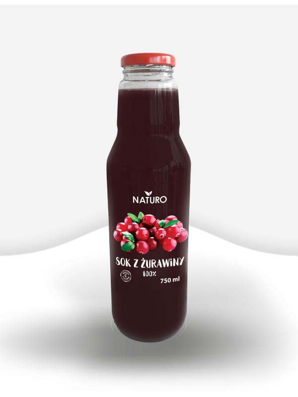 naturo sok z żurawiny