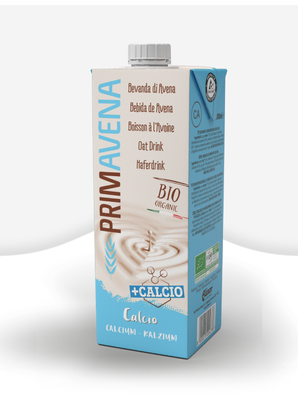 Napój mleczny bio organiczny primavena calcio