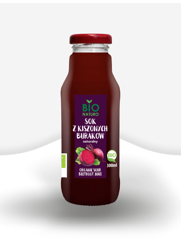 Sok z kiszonych buraków naturalny 300ml Bio Naturo